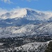 Snow Capped Pikes Peak by harbie