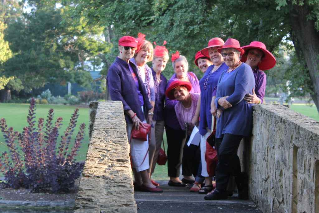 Red Hat Society by gilbertwood
