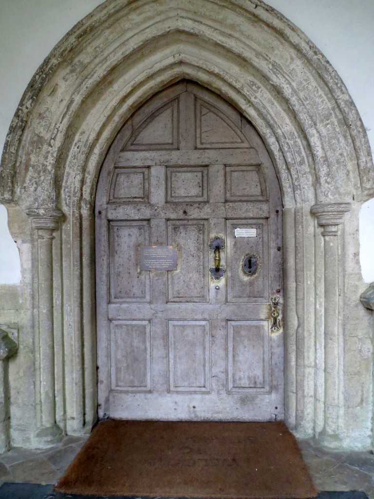 1670 White Oak Door by foxes37