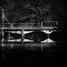 B&W February:  Unfinished bridge by moonlight... by vignouse