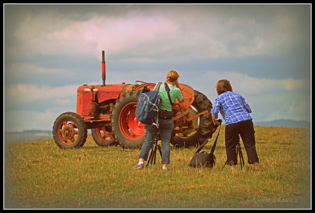 Photogs and Tractors.. by julzmaioro
