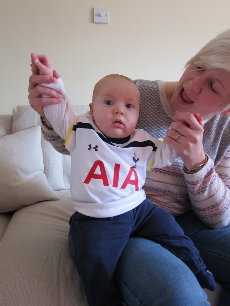 Come on you Spurs! by elainepenney