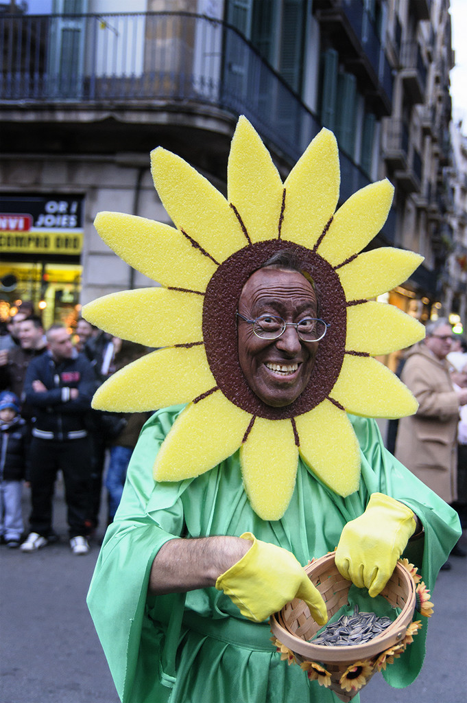 Sunflower man by jborrases