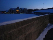 20th Feb 2015 - View of Alumni Center across Snow-covered Memorial Stadium