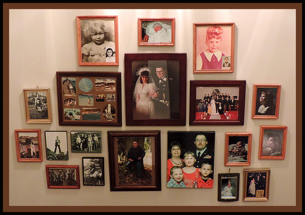 Framed Family Fotos! by homeschoolmom