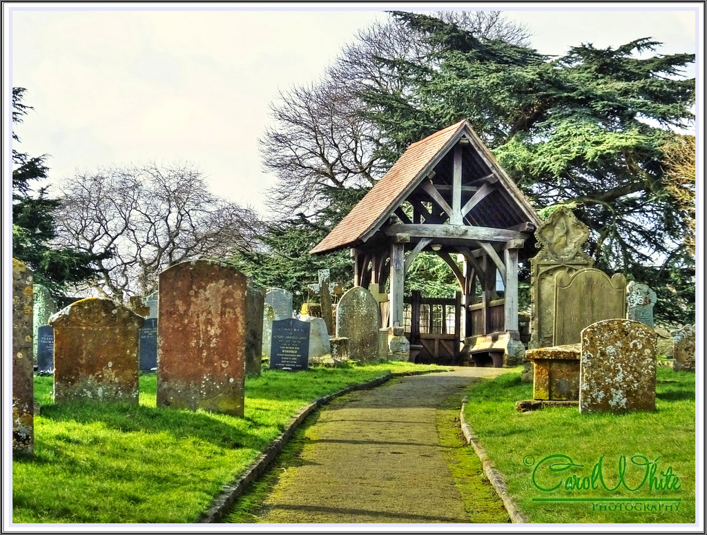 Churchyard And Lychgate by carolmw