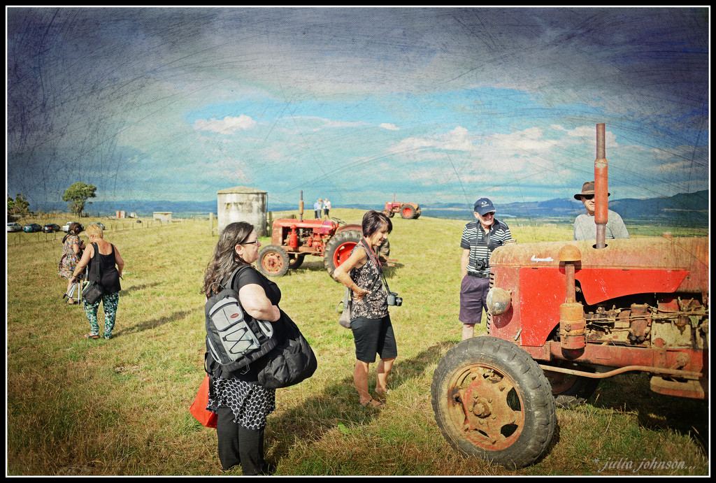 Photogs now Tractor experts.. by julzmaioro