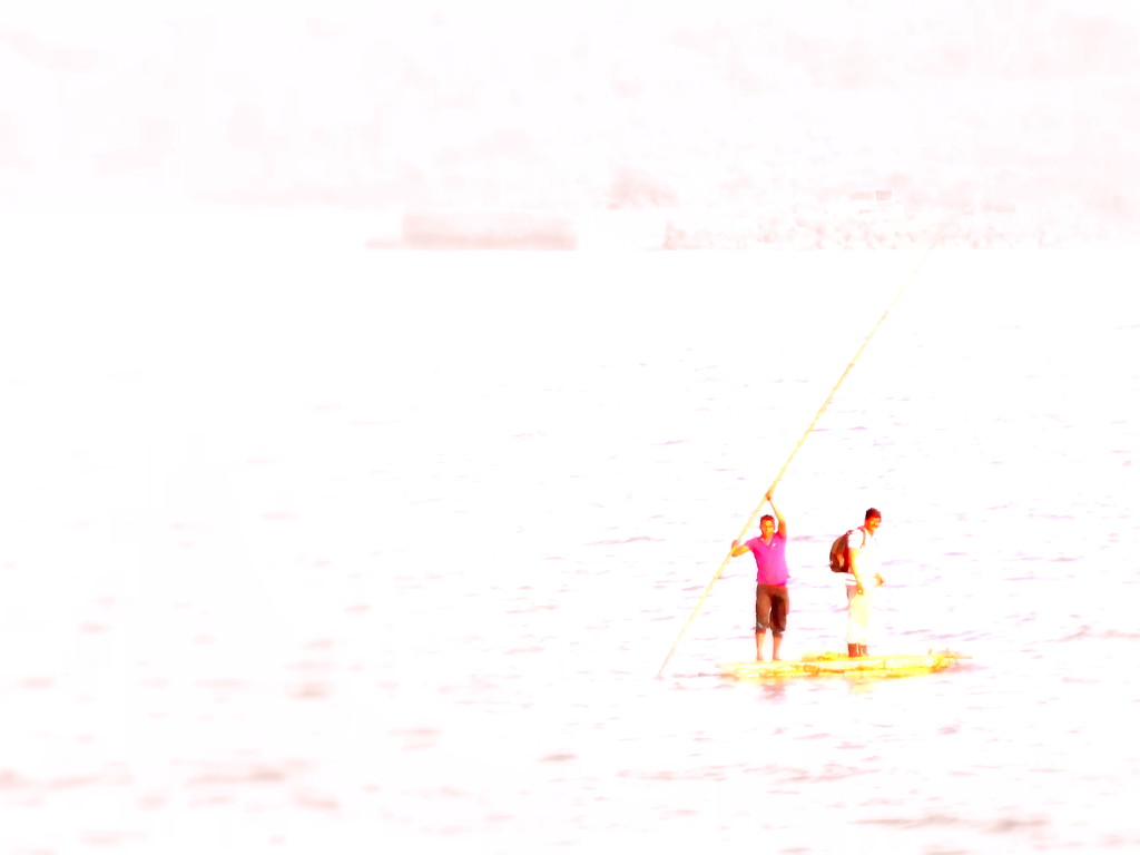 A raft, a knapsack, an oar by amrita21
