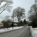 Street scene in winter by mittens