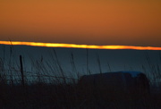 19th Feb 2015 - Sunset Rim Over Haybales