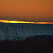 Sunset Rim Over Haybales by kareenking