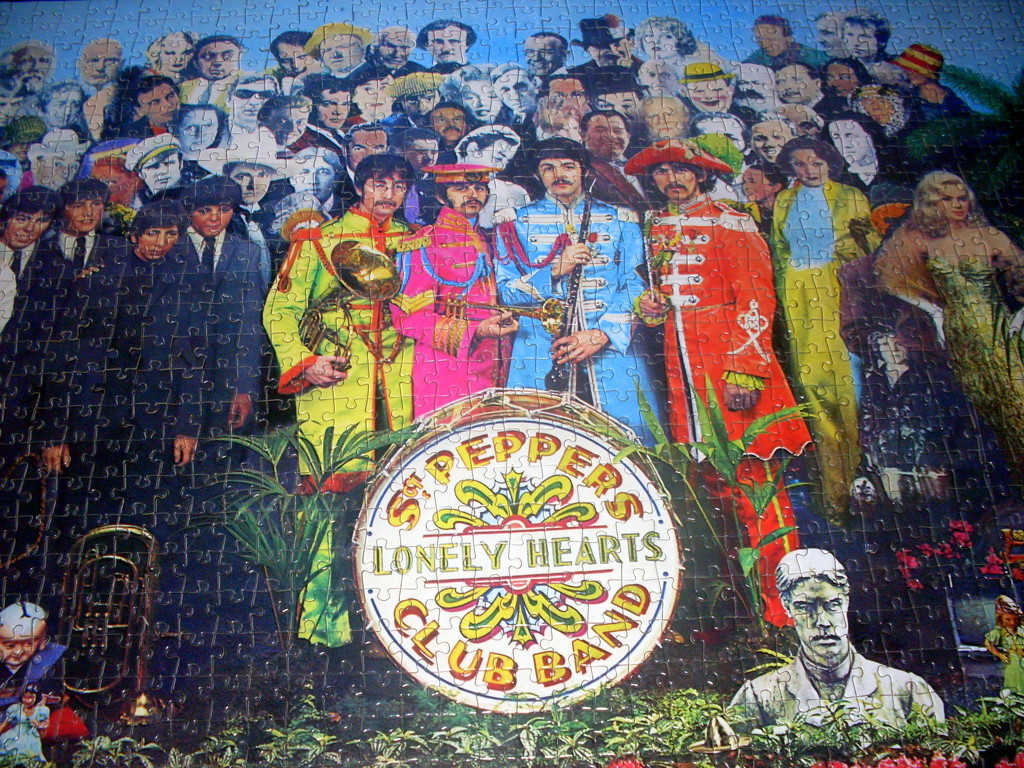 Beatles and celebrities - 1000 pieces clicked together! by marguerita