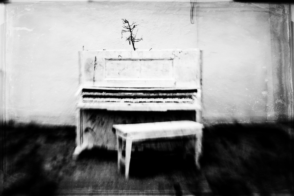 piano as an art piece by blueberry1222