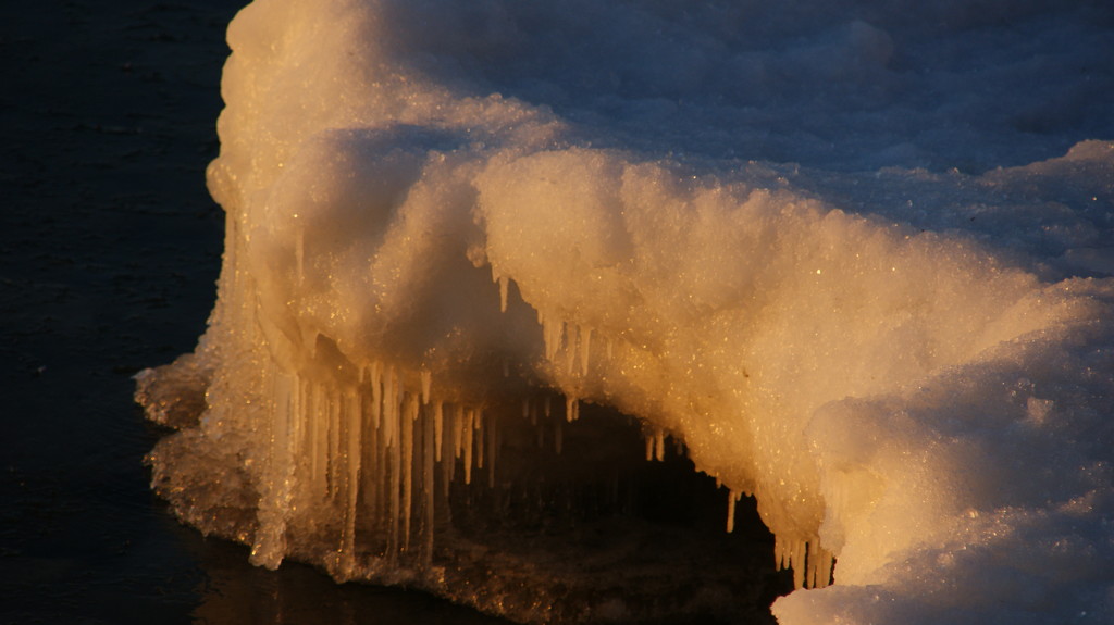 Nature's Ice Sculpture by selkie