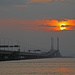 Sunday Sunrise Penang Bridge by ianjb21
