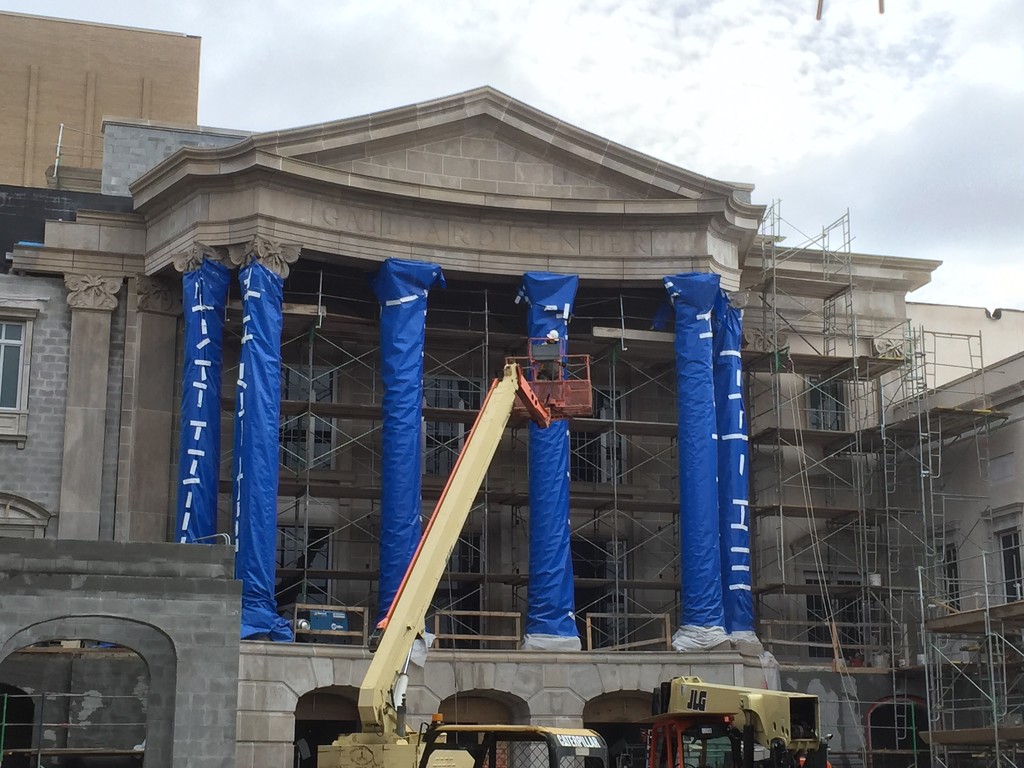 Galliard Center under construction, Charleston, SC by congaree
