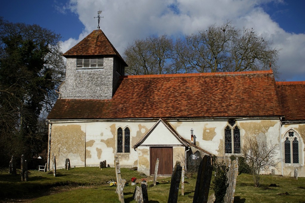 12th century church, Mottisfont by quietpurplehaze