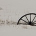 Buried Wagon Wheel by harbie
