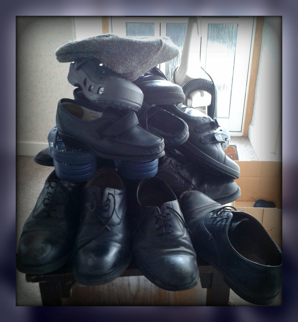 shoe pile and cap by sarah19