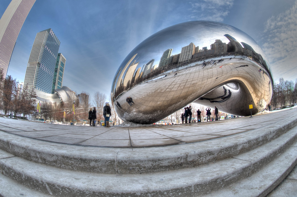 Strike a Pose at the Bean by taffy
