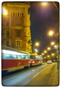 4th Mar 2015 - Prague Tram By Night 