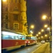 Prague Tram By Night  by carolmw