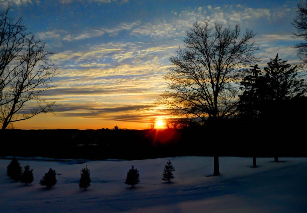 Last night's sunset by mittens