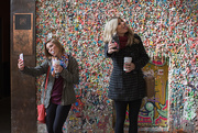 8th Mar 2015 - Selfies In Front Of The Alibi Room At The Gum Wall