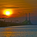 Sunrise penang bridge  by ianjb21
