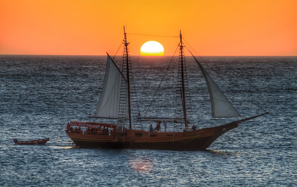 Sunset Sails by sbolden