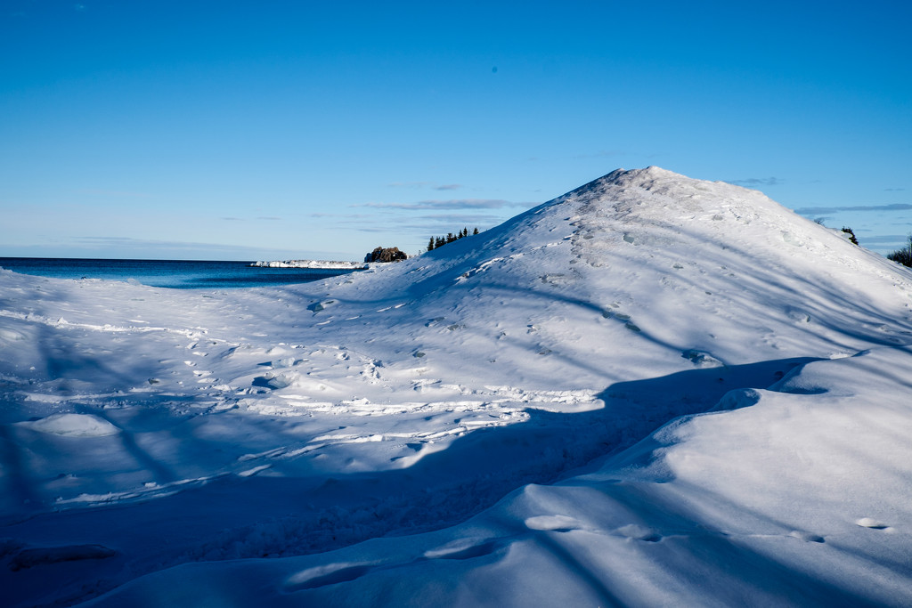 Sugarloaf Cove Stacked Ice by tosee