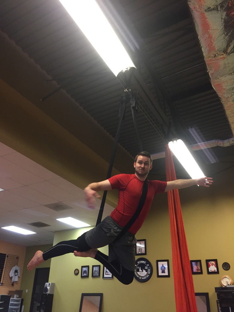 Aerial Class in Dearborn  by annymalla