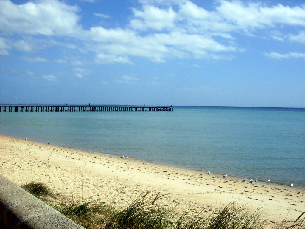 A sunny relaxing day at Dromana by marguerita