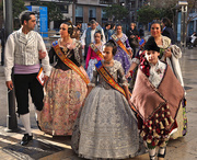 14th Mar 2015 - Family of Falleras and Falleros...