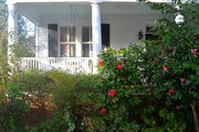 16th Mar 2015 - Camellias and old house, HIstoric District, Charleston, SC