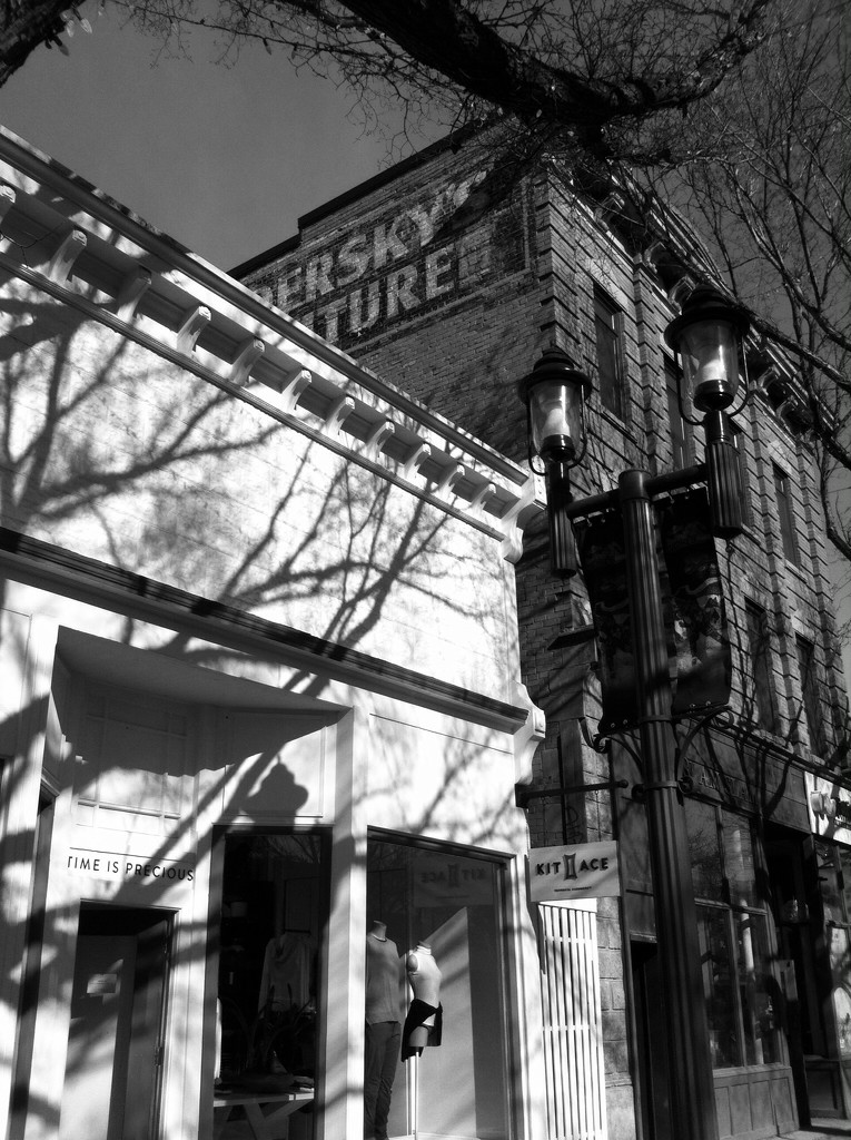 Whyte Avenue in Black and White by bkbinthecity