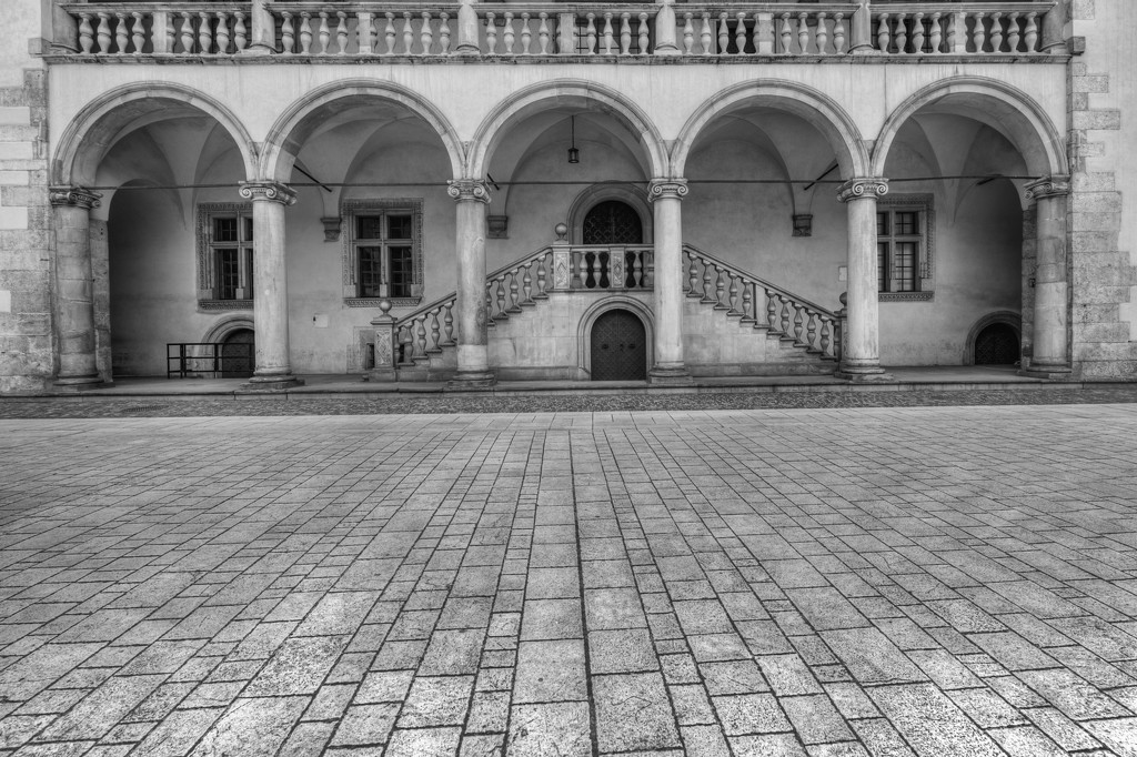 Lines and Curves in Poland's Palace by taffy