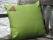 22nd Jul 2013 - Birthday cinnibar cushion