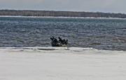 18th Mar 2015 - A walk along the ice, a rescue operation, ten minutes later, a recovery operation.