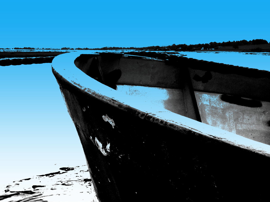 blue boat by steveandkerry