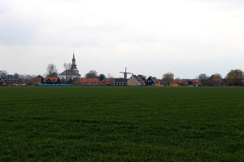 View on the little village Wolphaarsdijk by pyrrhula