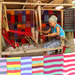 Colourful weaving on Mai Chau, Vietnam by flyrobin