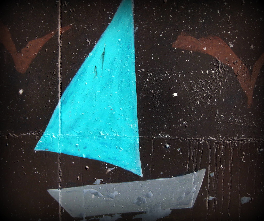 boat mural by steveandkerry