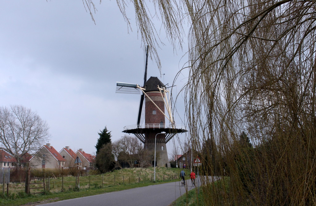 Windmill : De Hoop (Hope) Wolphaarsdijk-Holland  by pyrrhula