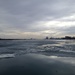 Ice moving down the Detroit River by corktownmum