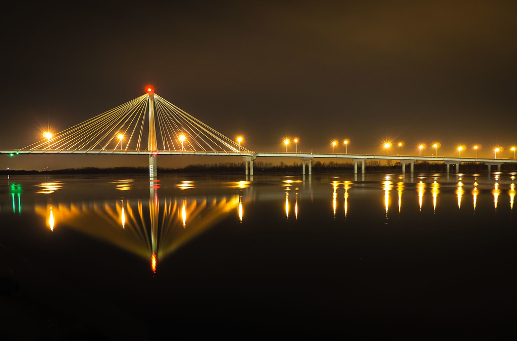 Bridge at Night by rosiekerr
