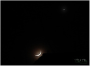 22nd Mar 2015 - Crescent Moon And Venus