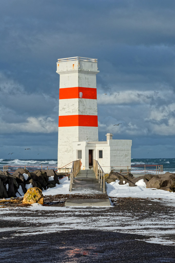 Garðskagi Lighthouse, Iceland. by darrenboyj