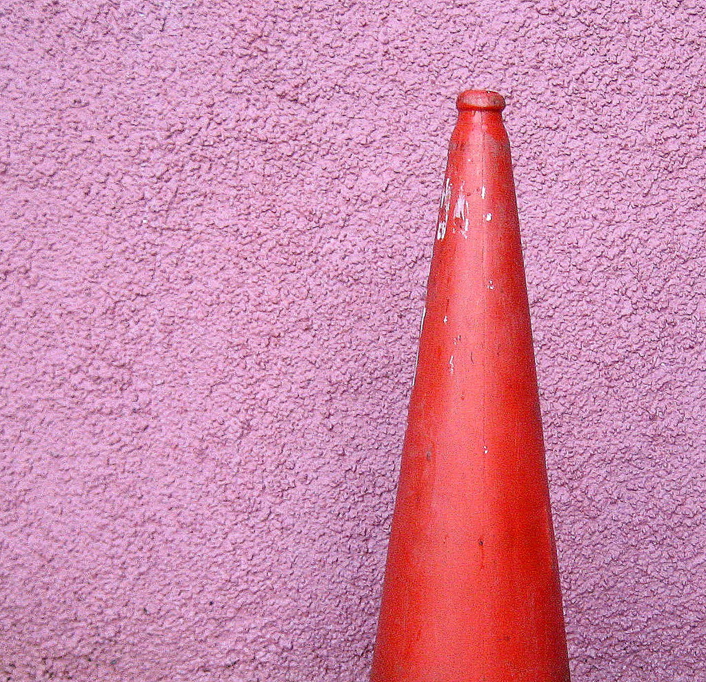 cone on pink by steveandkerry