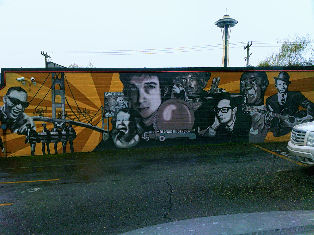 Musicians Wall by seattle